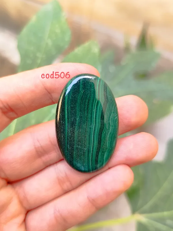 سنگ مالاکیت پولیش آینه