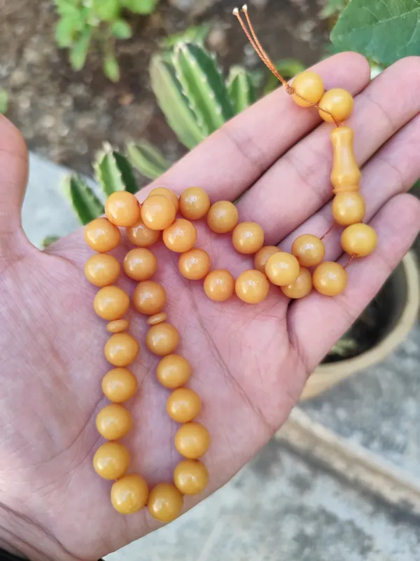 تسبیح کهربا اصل آلمان