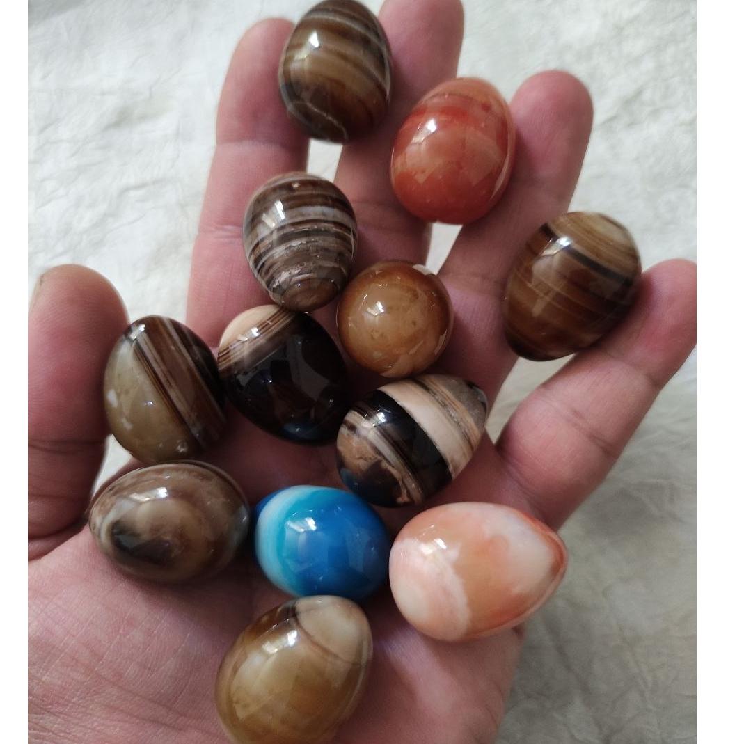 تخم مرغی عقیق سلیمانی