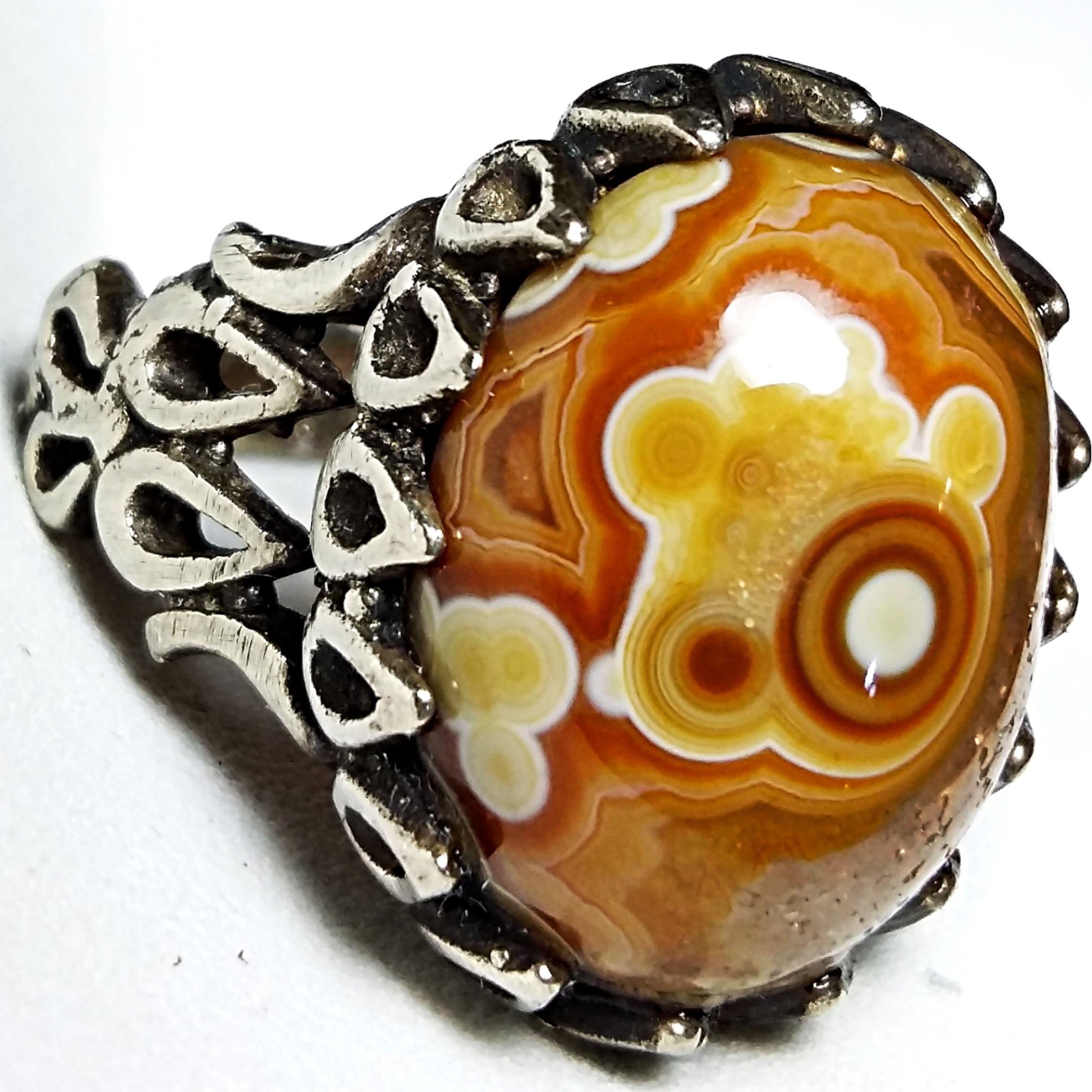 انگشتر خارق العاده حجرالعین هزارچشم لامه آداب دار