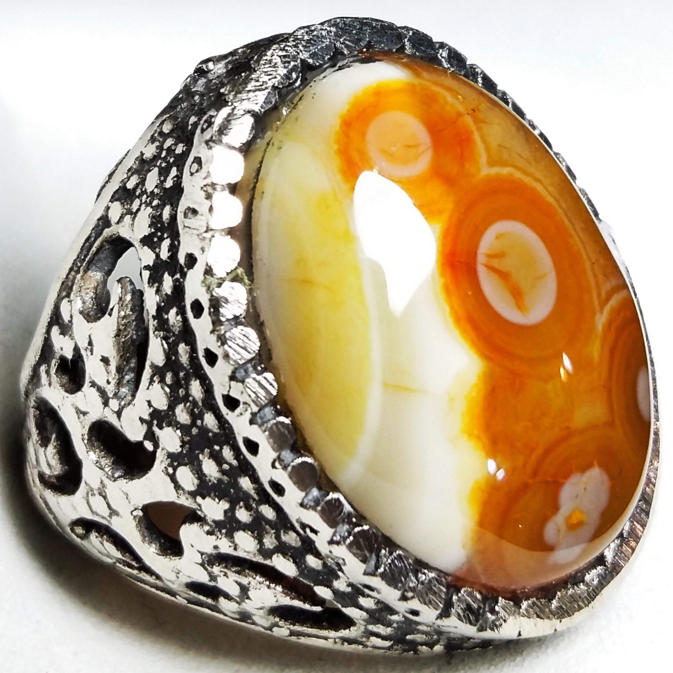 انگشتر فاخر حجرالعین جنین دار نایاب رحمانی