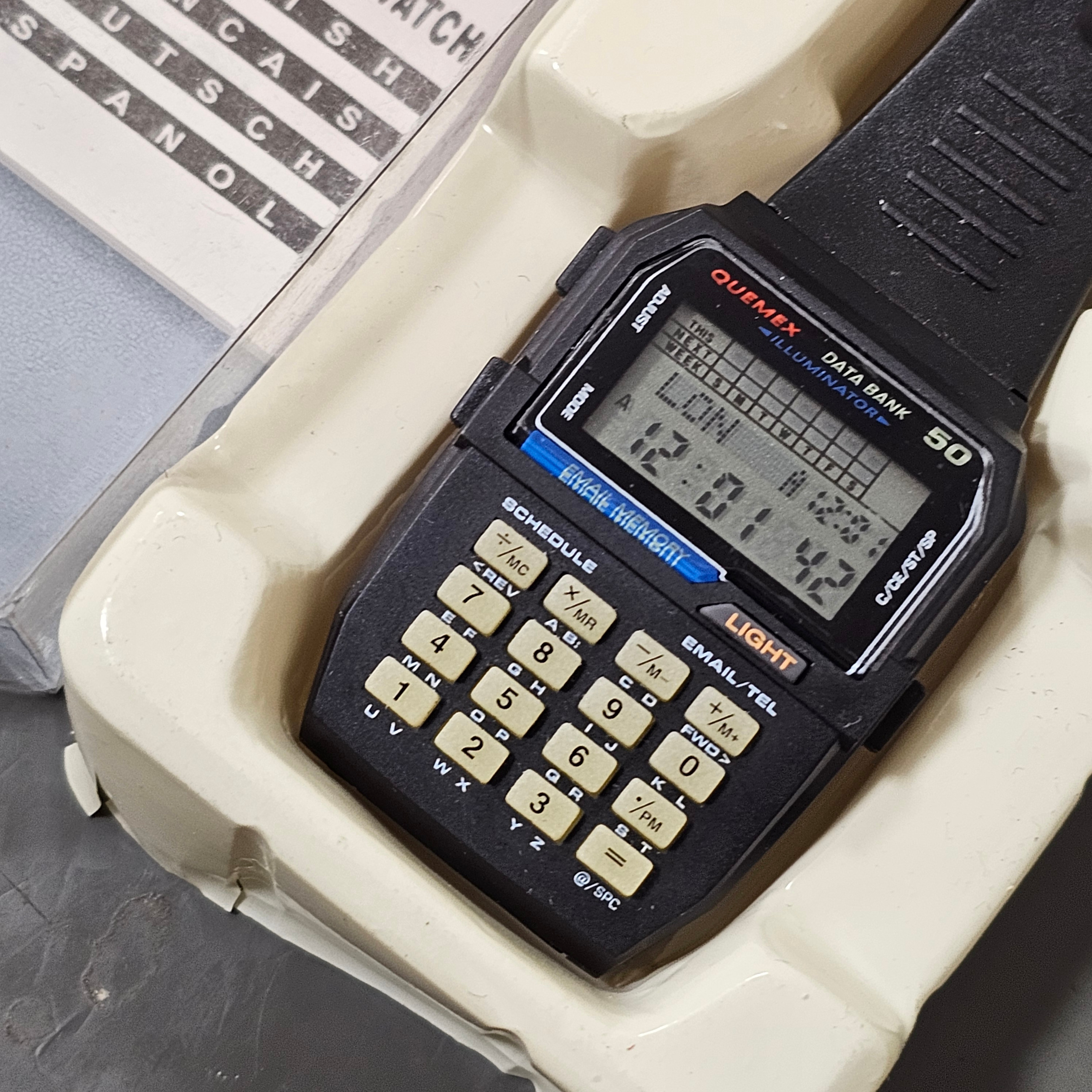 ساعت ماشین حسابدار QUMEX