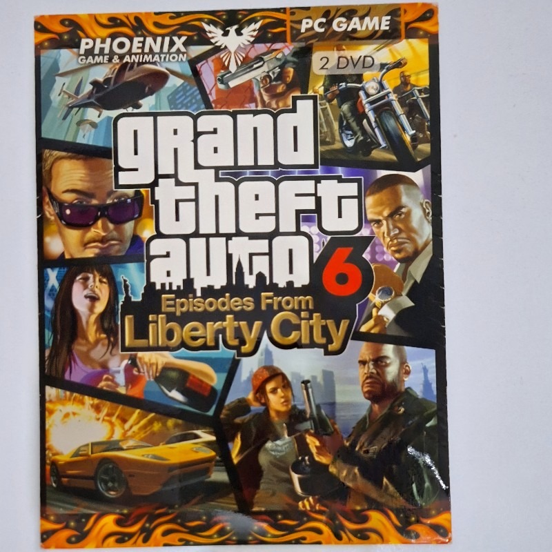 بازی کامپیوتری GTA 6 EPISODES FROM LIBERTY CITY