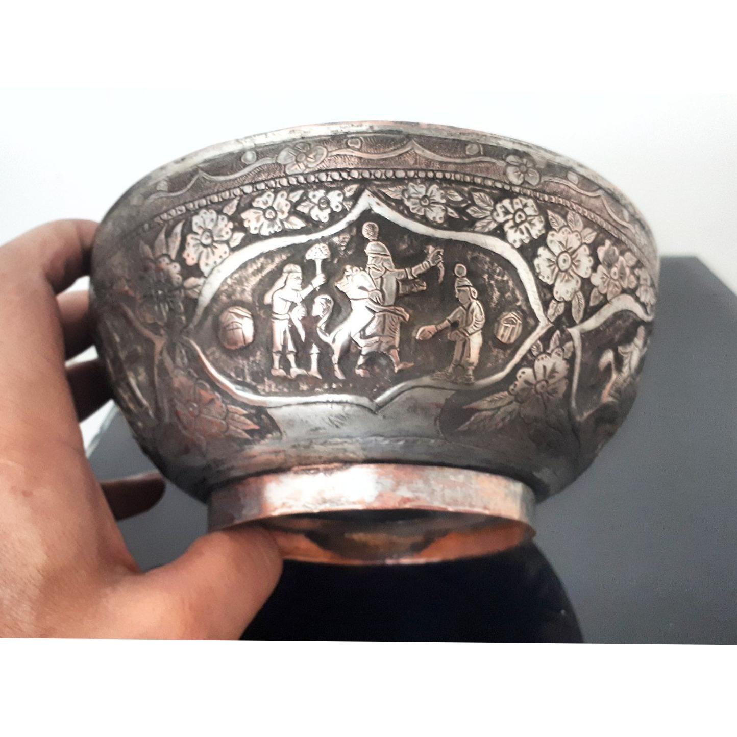 کاسه قلم مسی