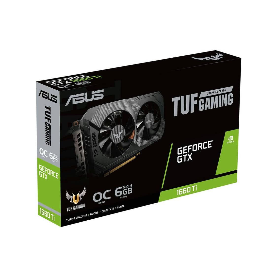 جعبه کارت گرافیک Gtx 1660 ti asus