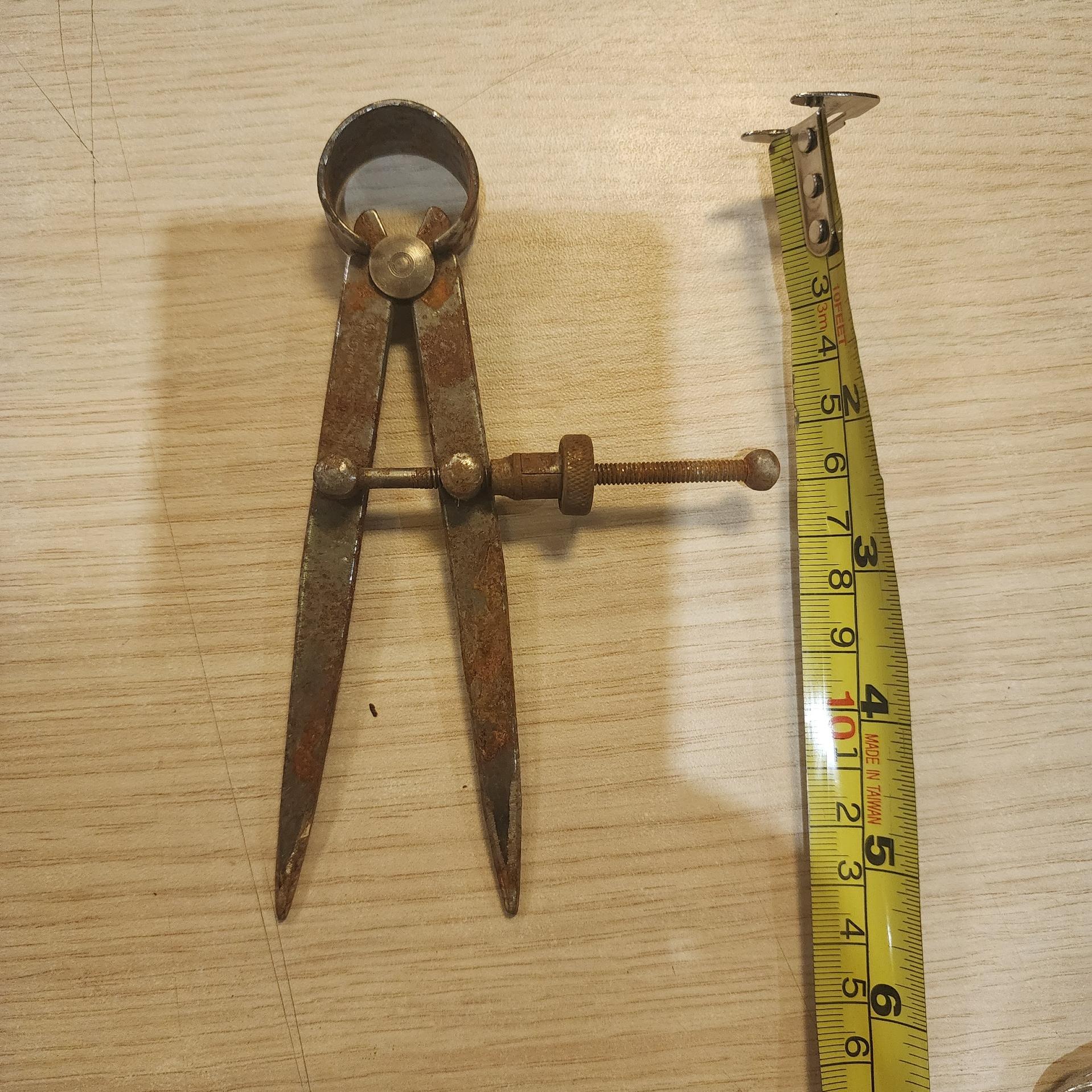 پرگار فلزی کلکسیونی و قدیمی