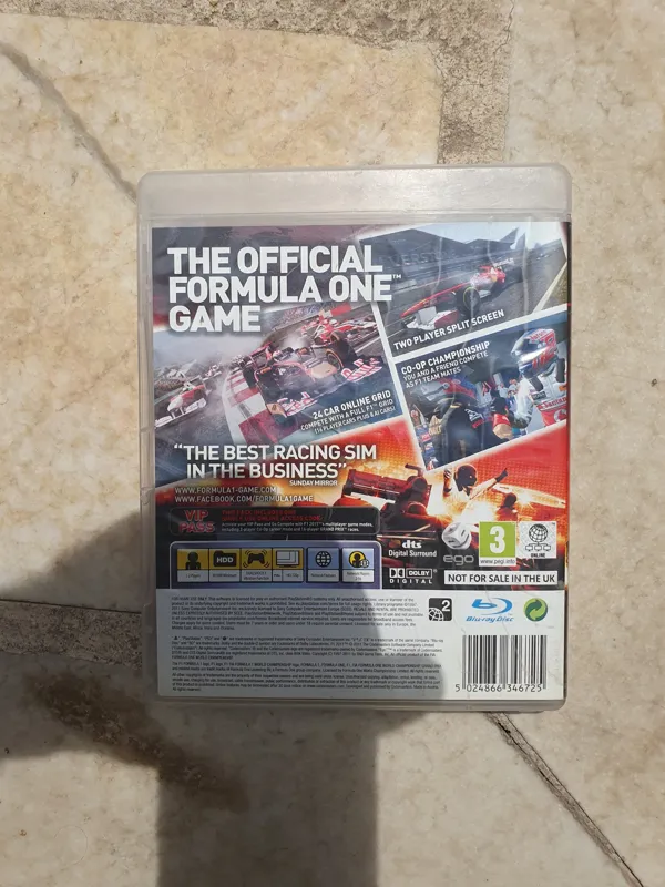 بازی فرمول 1 2011(F 1 2011) برای پلی 3