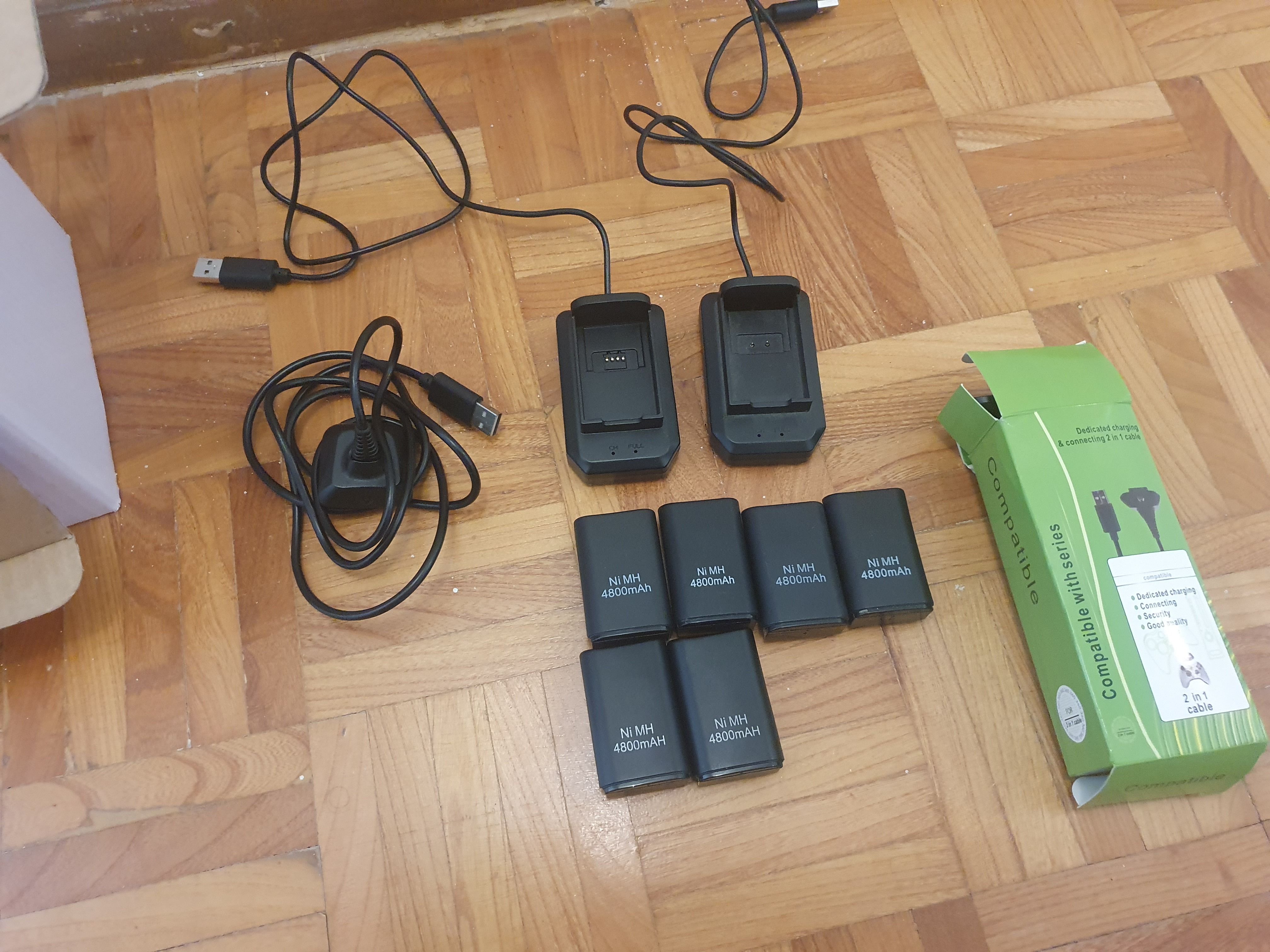 کیت شارژ دسته ایکس باکس 360