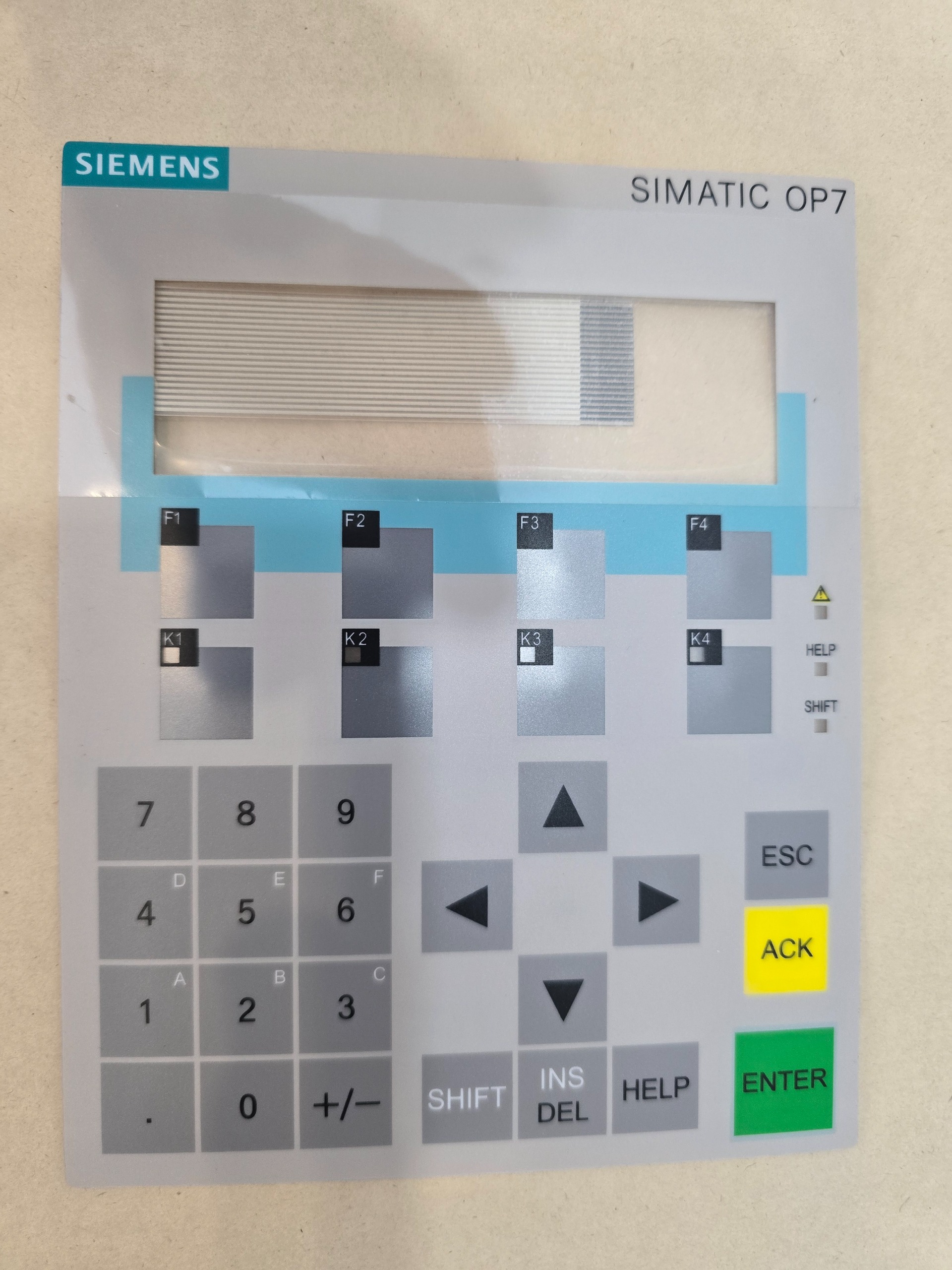 کیپد 6AV3607-1JC00-0AX1 OP7 keypad