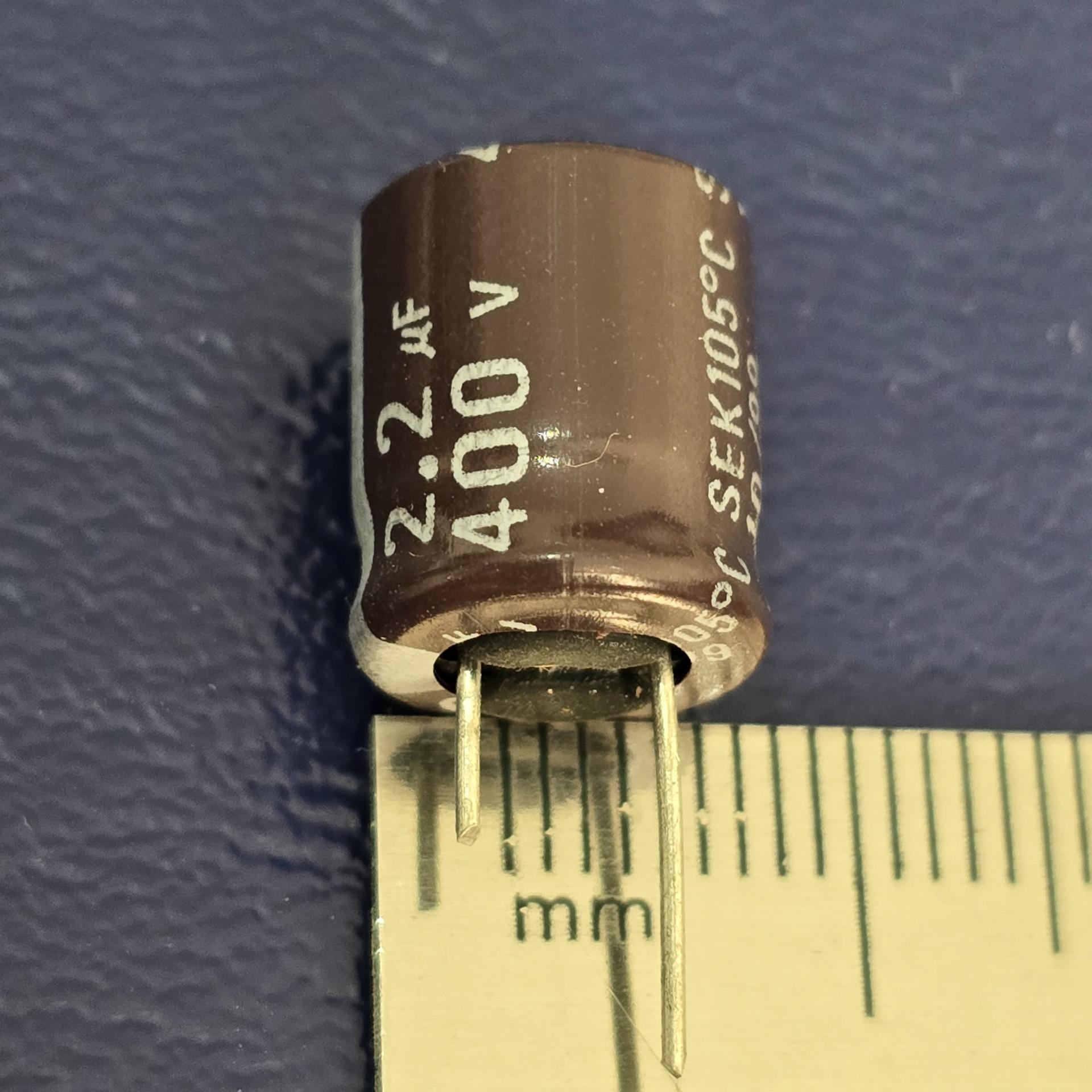 بسته 4 عددی خازن 2.2uF 400V