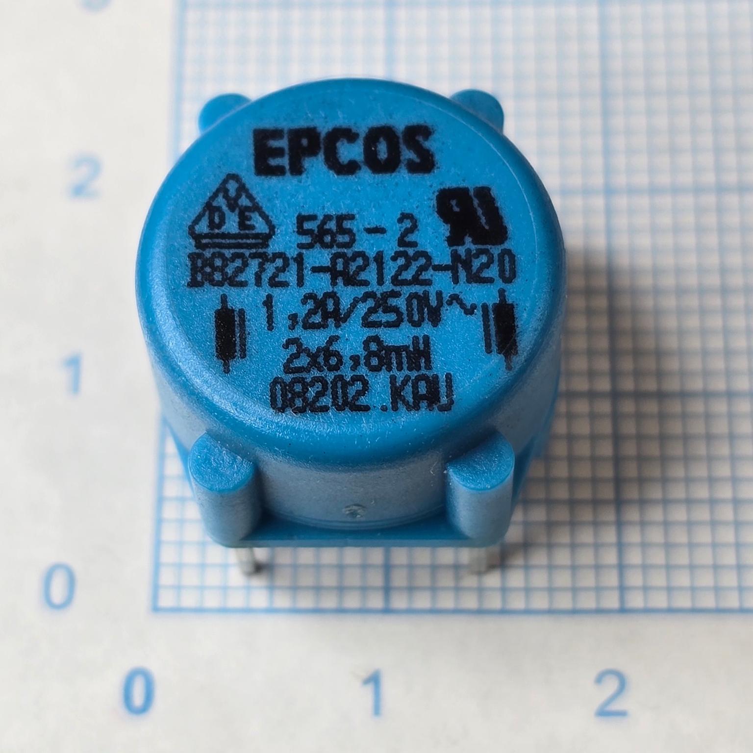 چوک دوبل 6.8 میکروهانری B82721-A2122-N20