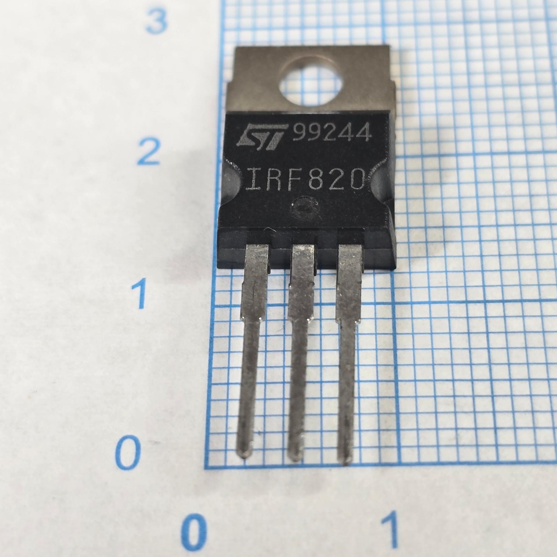 ماسفت IRF820 500V 2.5A N-CH