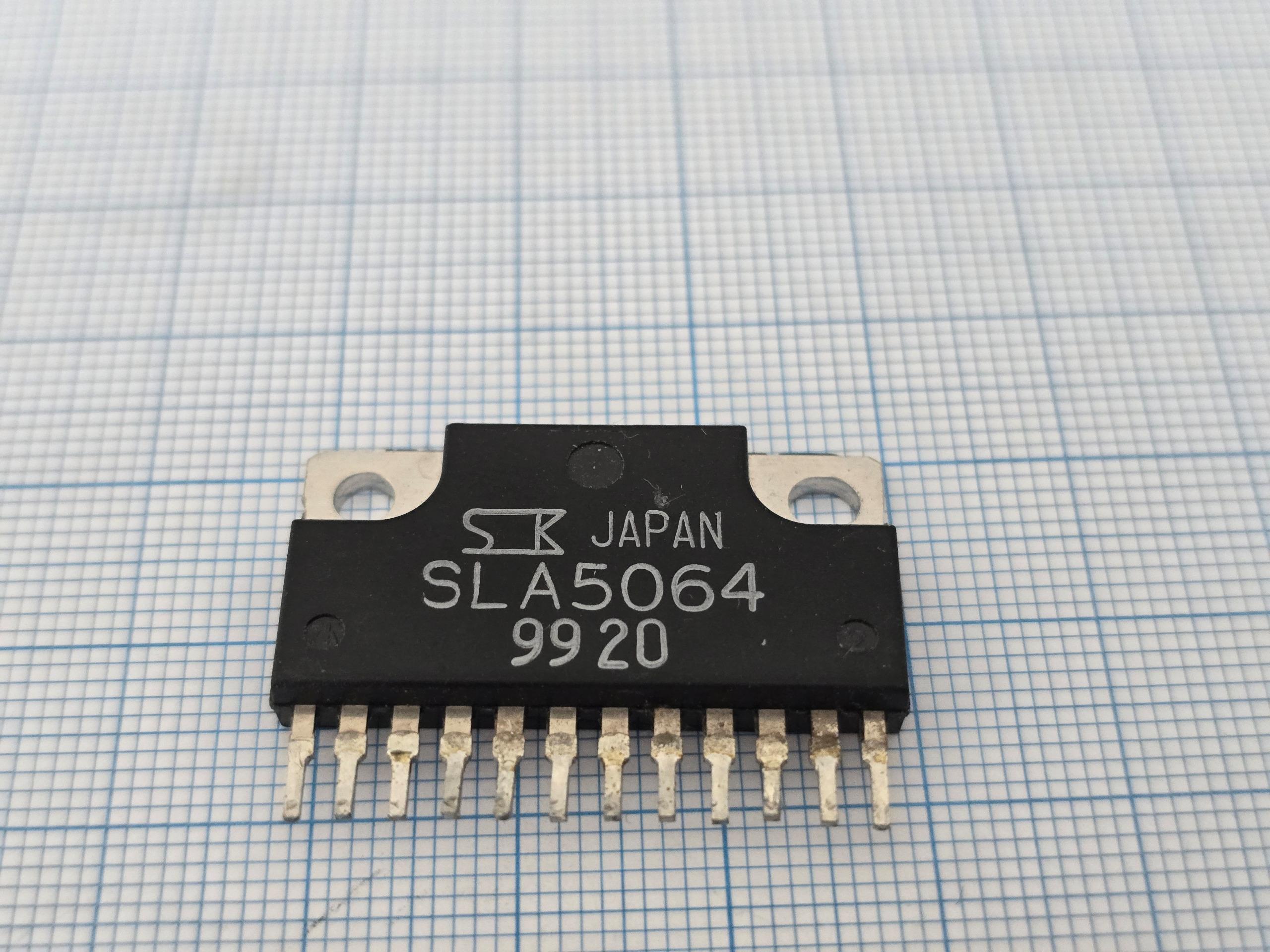 SLA5064 ZIP-12 N-channelP-channel 3-phas