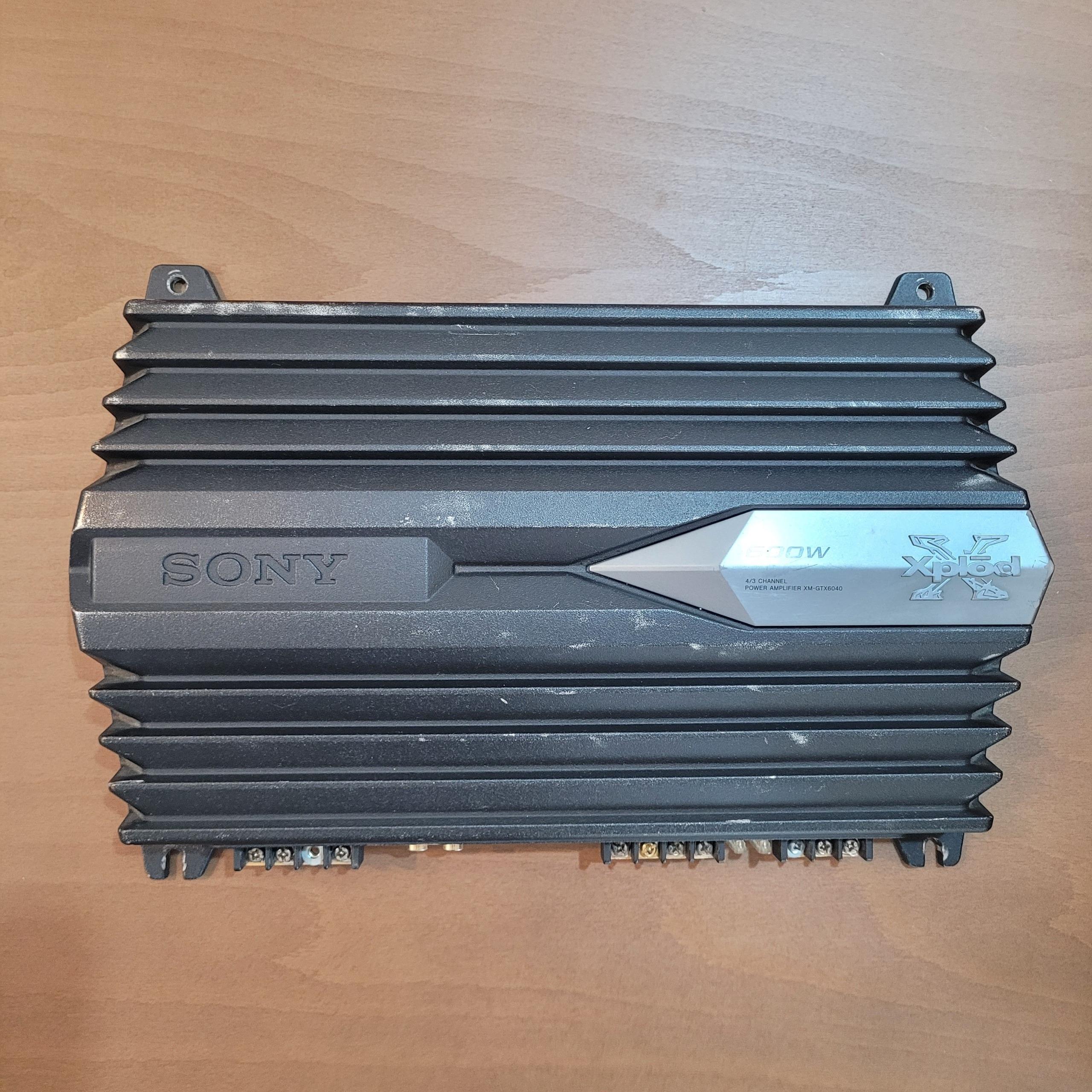 آمپلی فایر 4 کانال سونی GTX6040