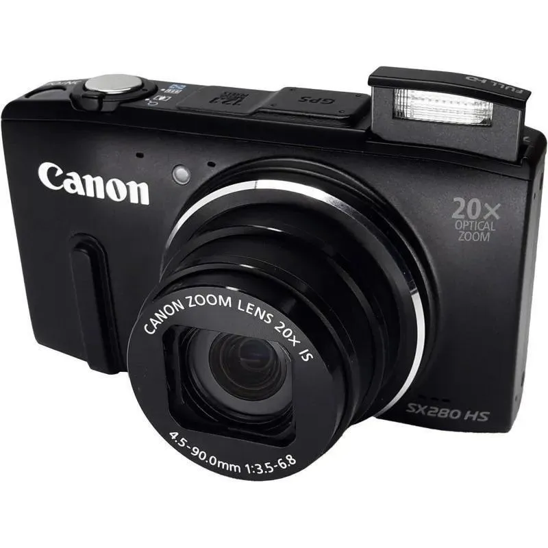 دوربین Canon Powershot SX280 HS با اقلام اضافی
