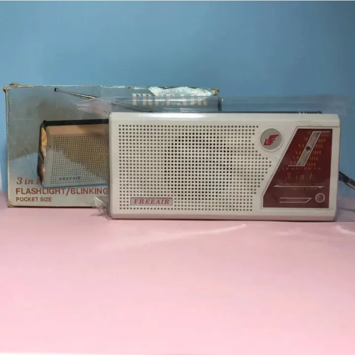 رادیو جیبی چراغدار اکبند FREEAIRE