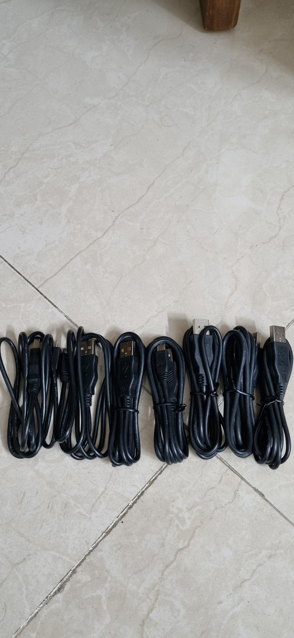7 عدد کابل شارژ میکرو USB برند سونی