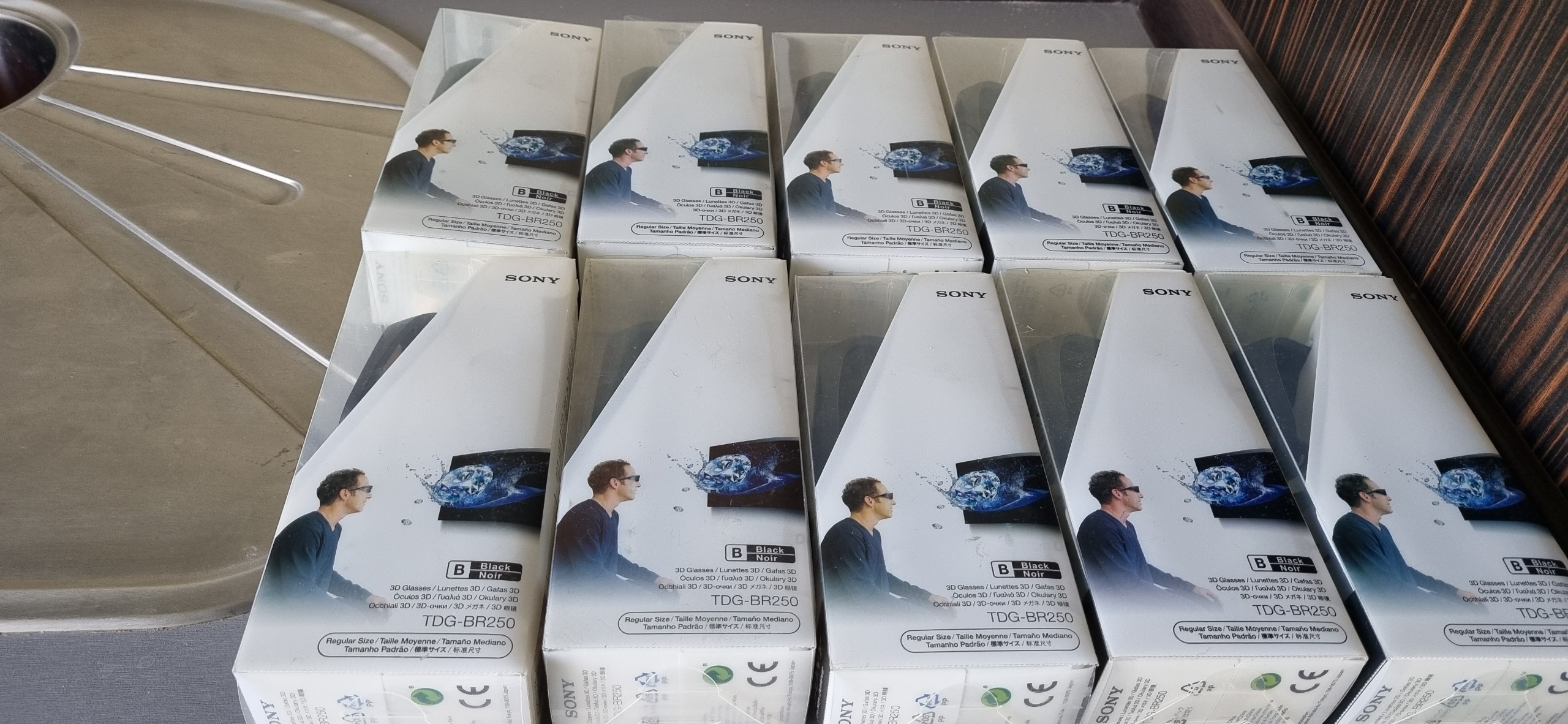 10 عدد عینک سه بعدی سونی