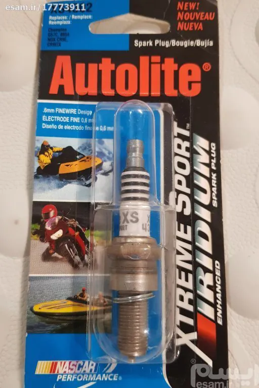 یک عددشمع iridiumسوزنی Autolite سری XS4302