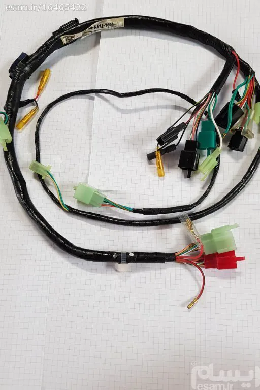 درخت اصلی سیم کشی هوندا wave تیزرو فقط مدل هندلی