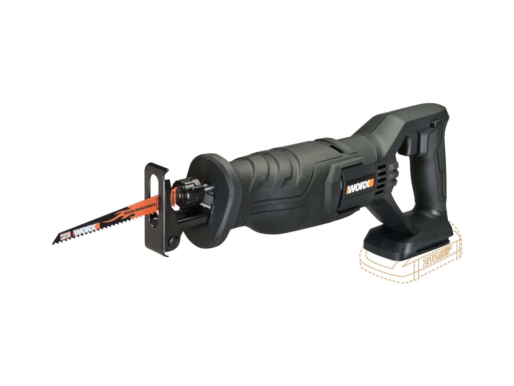 اره افقی بر شارژی WORX