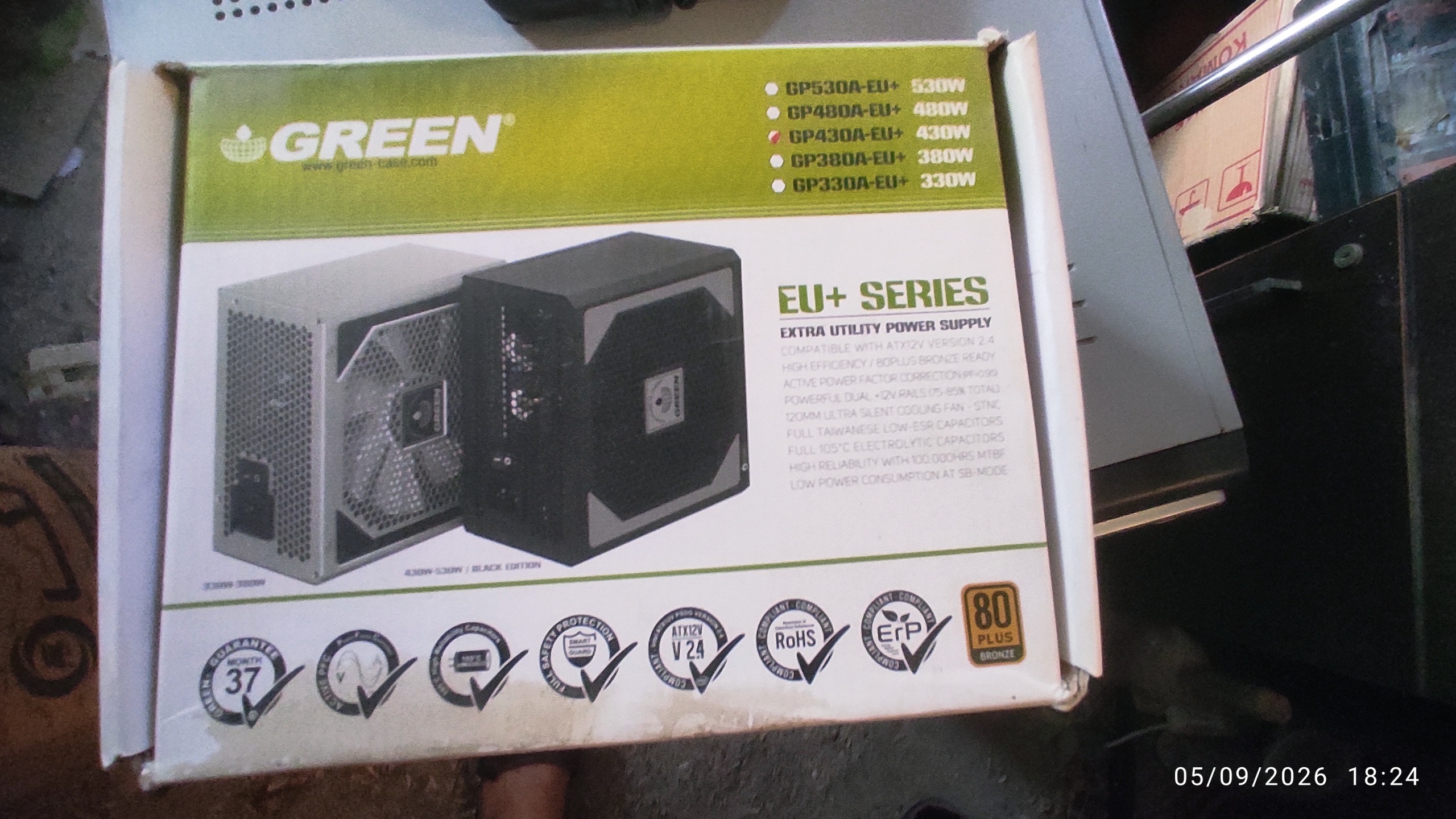 پاور گرین مدل GP4300A-EU 430w