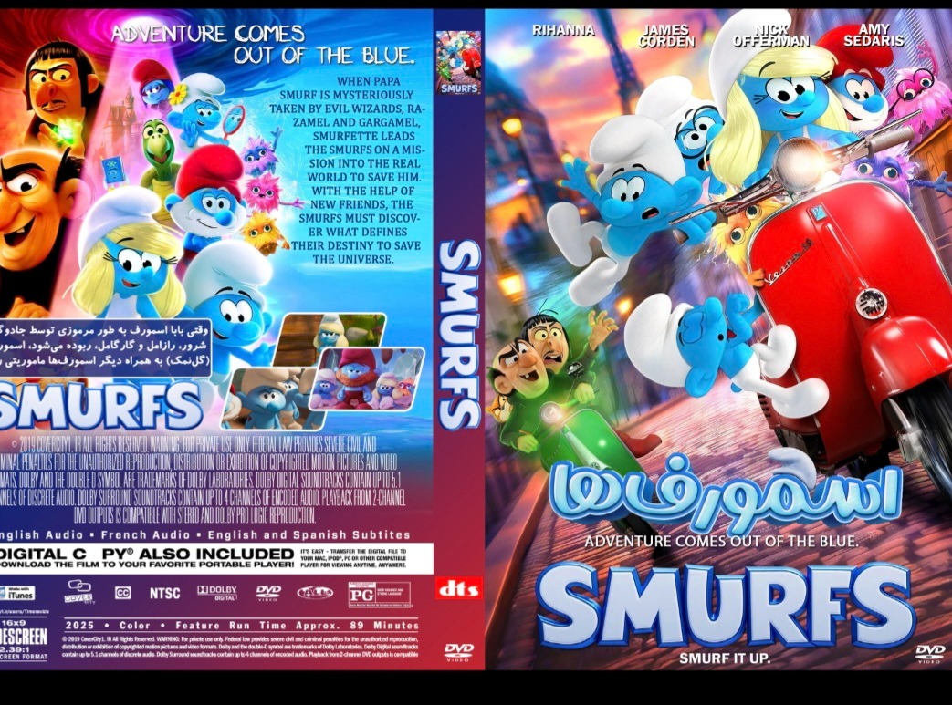 SMURFS 2025 دوبله فارسی