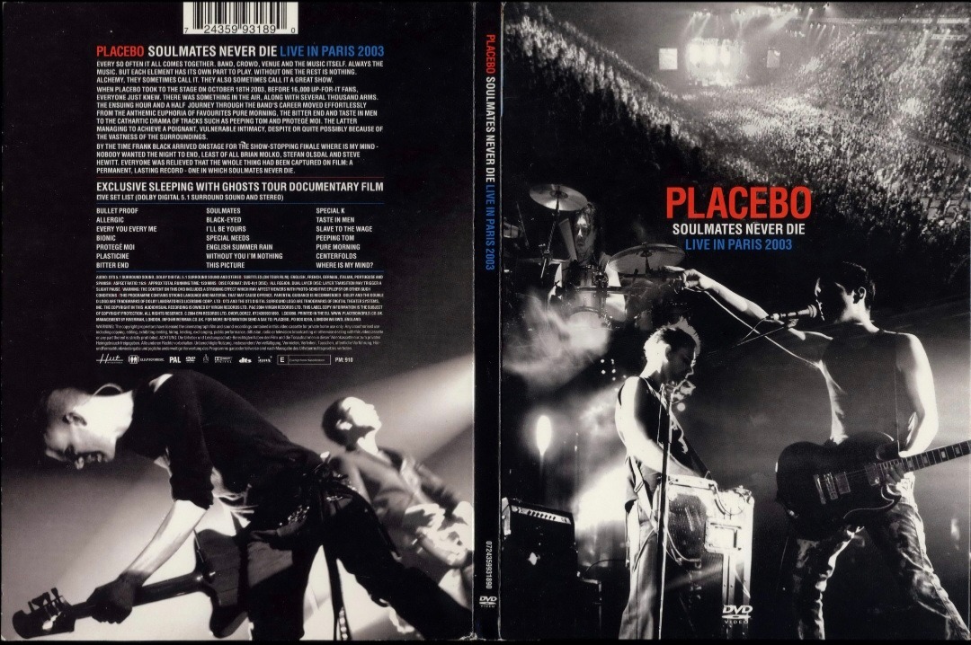 PLACEBO  Live Paris 2003
