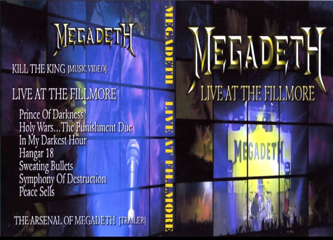 MEGADETH  Live at the Fillmore