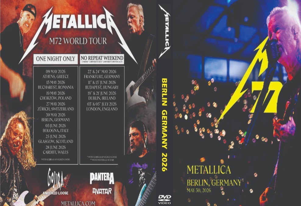 METALLICA Berlin 2026