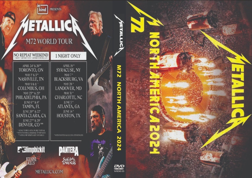 METALLICA North America 2024