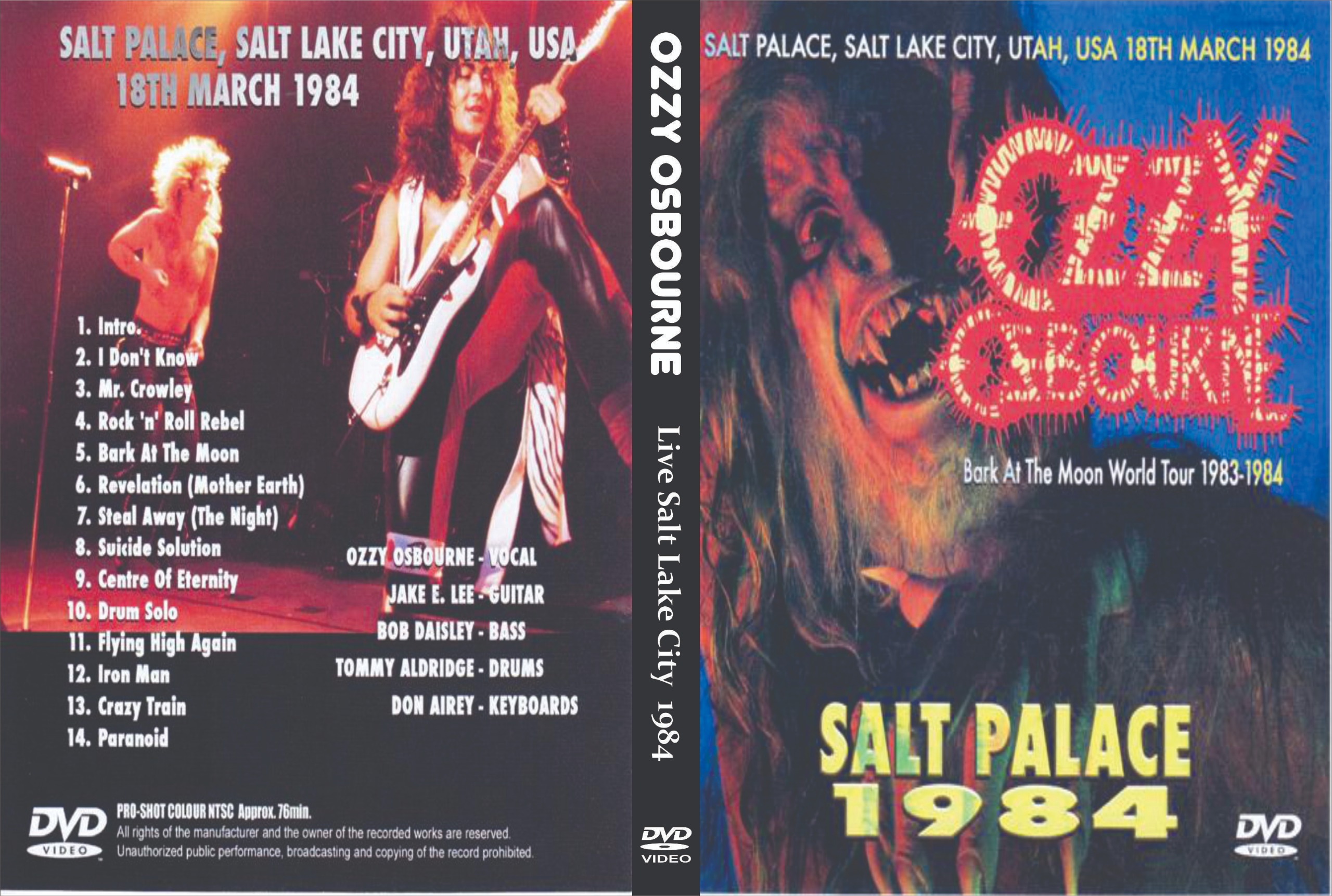 Ozzy Osbourne Live 84