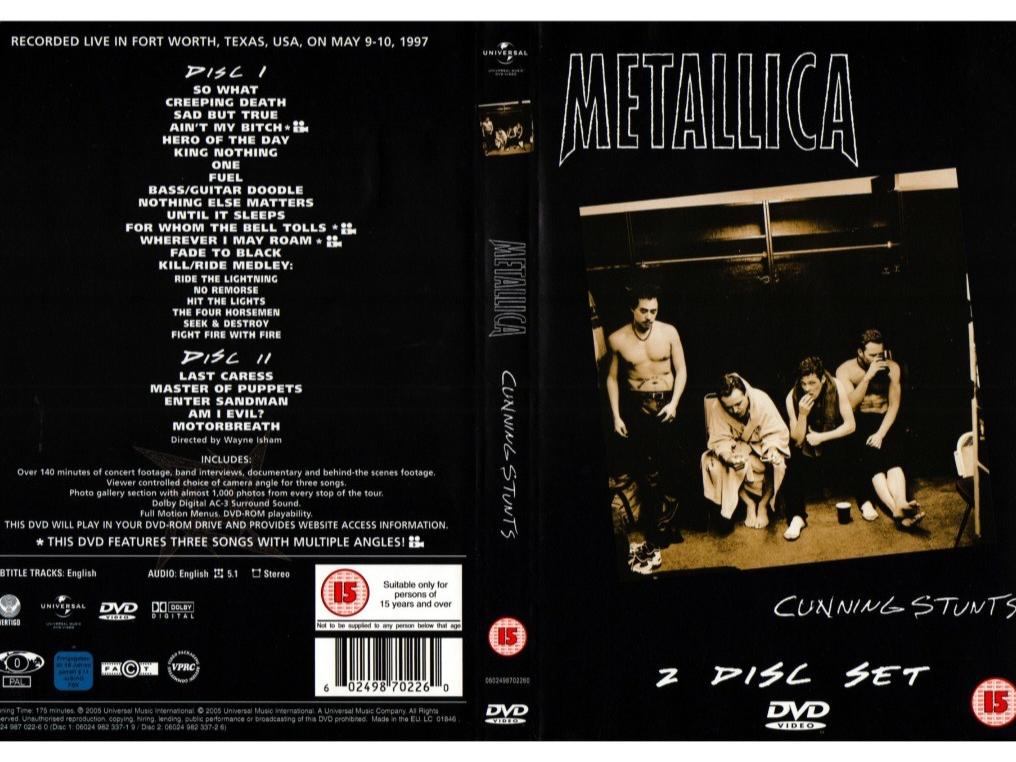 METALLICA Cunning Stunts قسمت یک