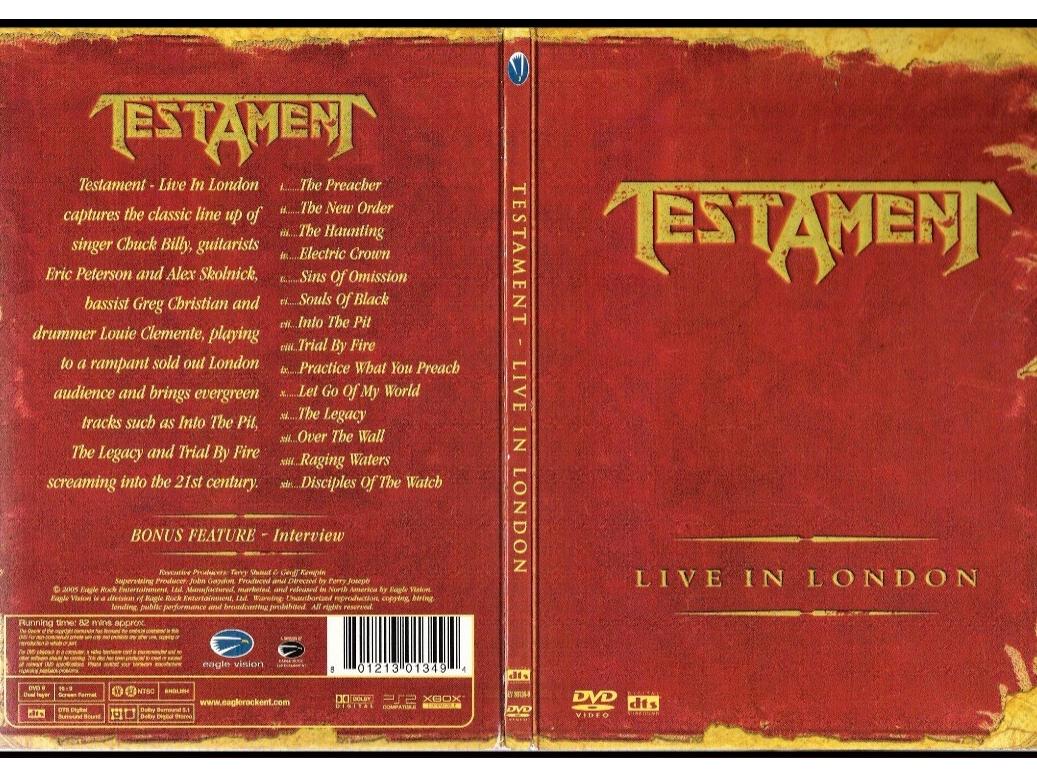 TESTAMENT Live London 2005