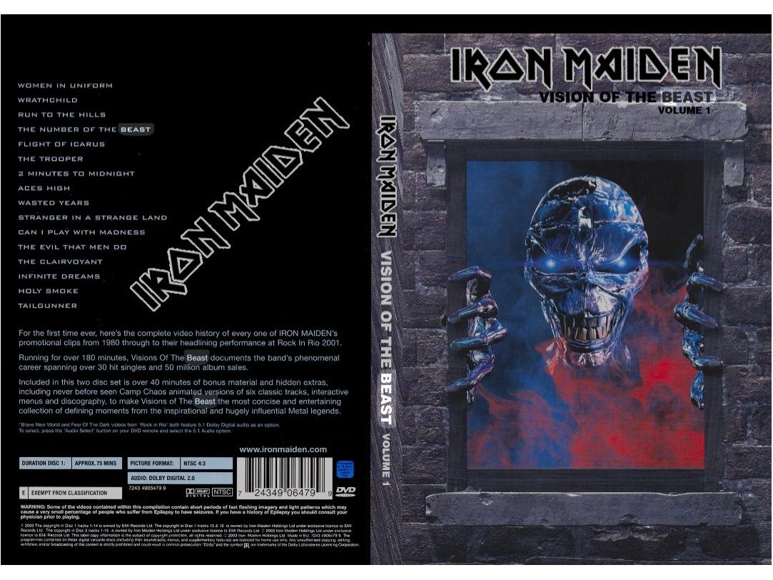 IRON MAIDEN Vision of the Beast
