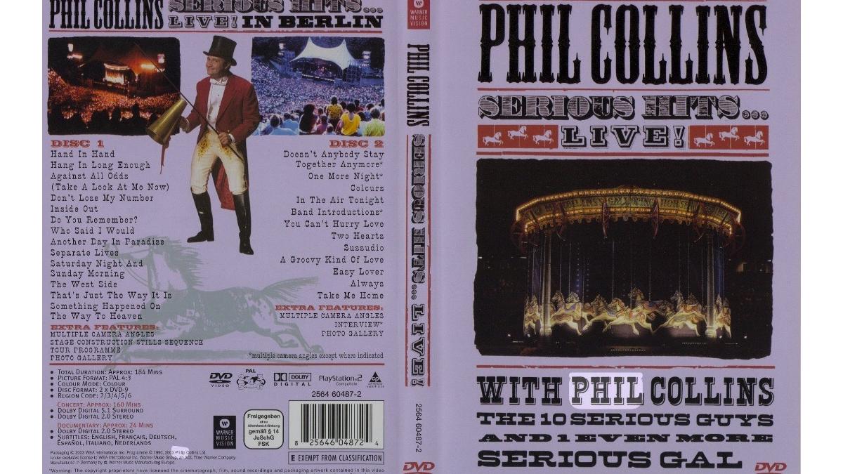 Phil Collins Live Serious Hits