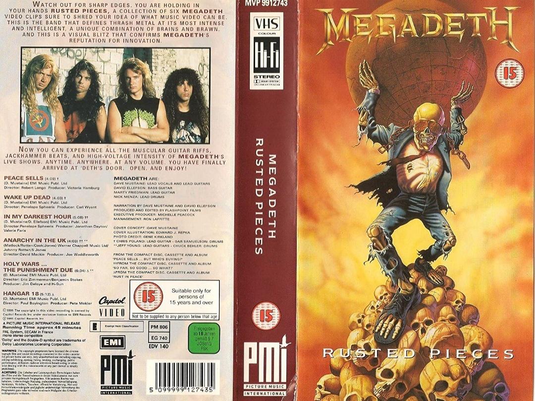 MEGADETH Rusted Pieces