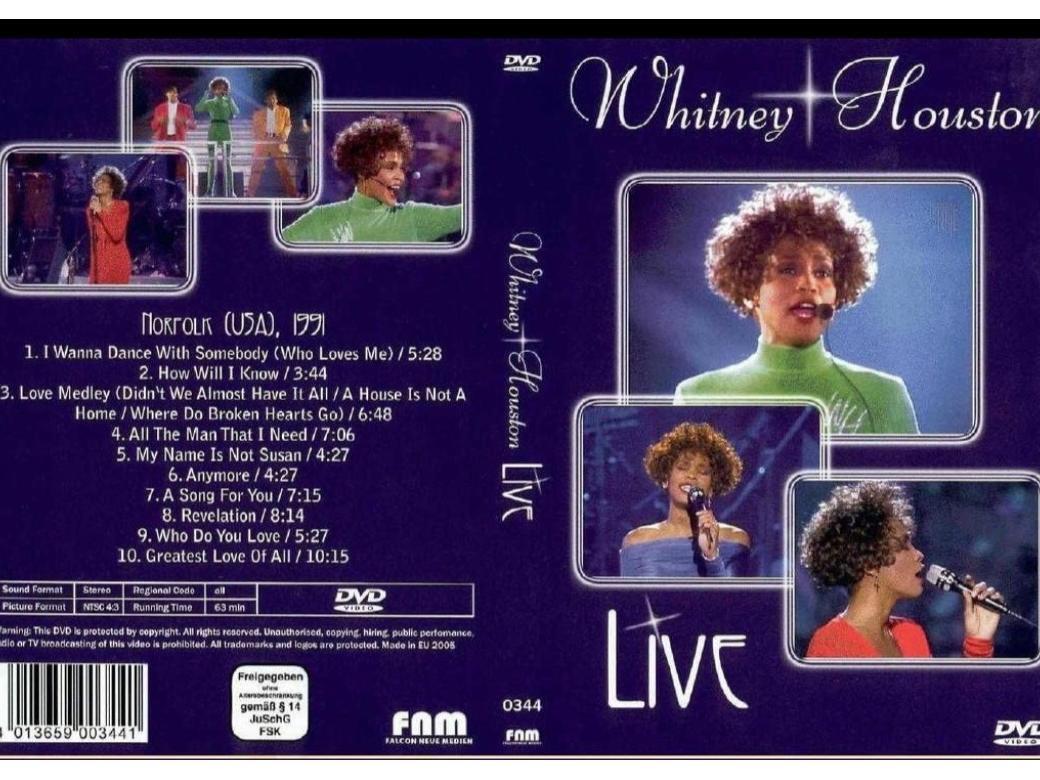 Whitney Houston Live 1991