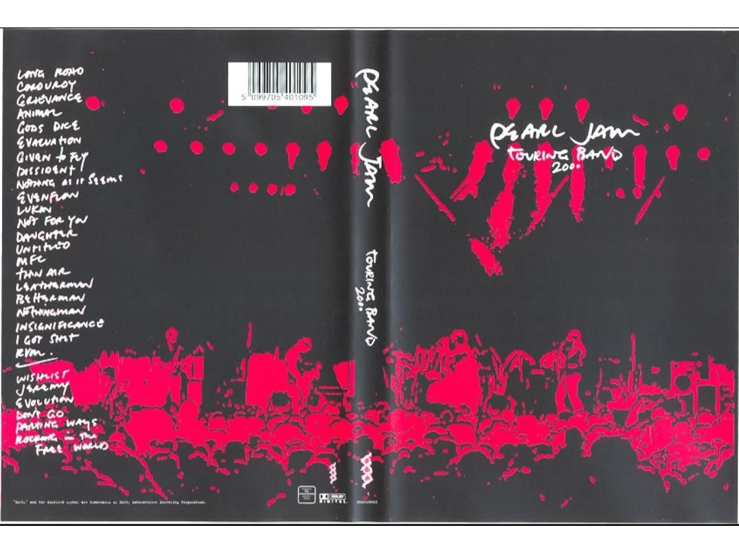 Pearl Jam Touring Band 2000