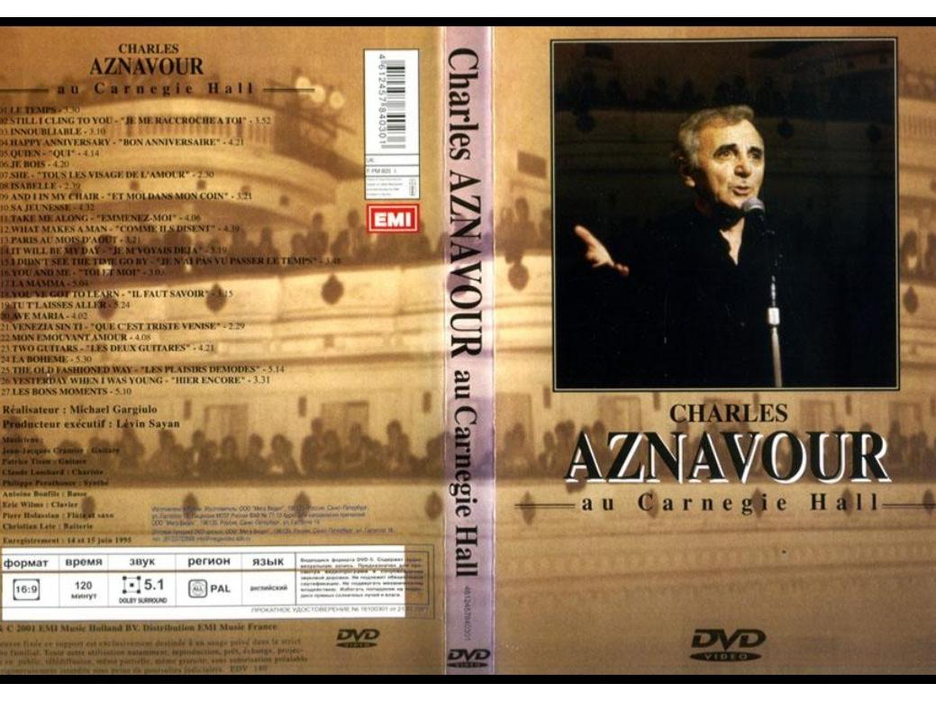 Charles Aznavour Live