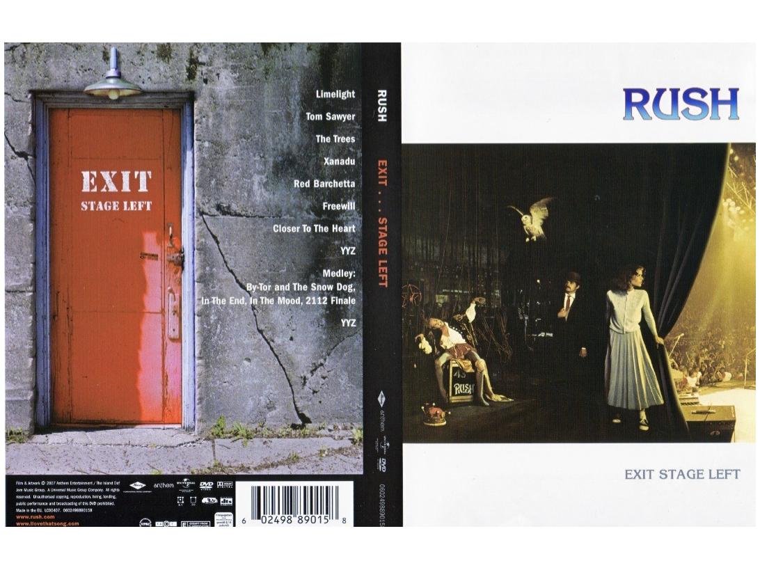 RUSH Exit Stage Left