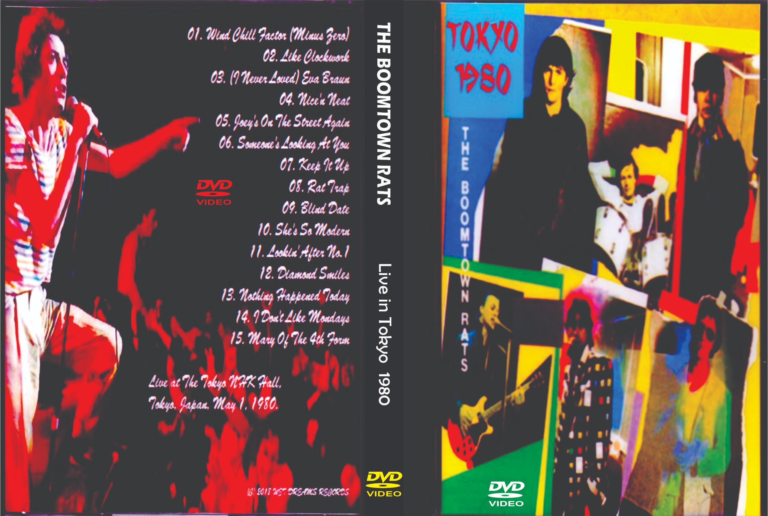 BOOMTOWN RATS Live 80