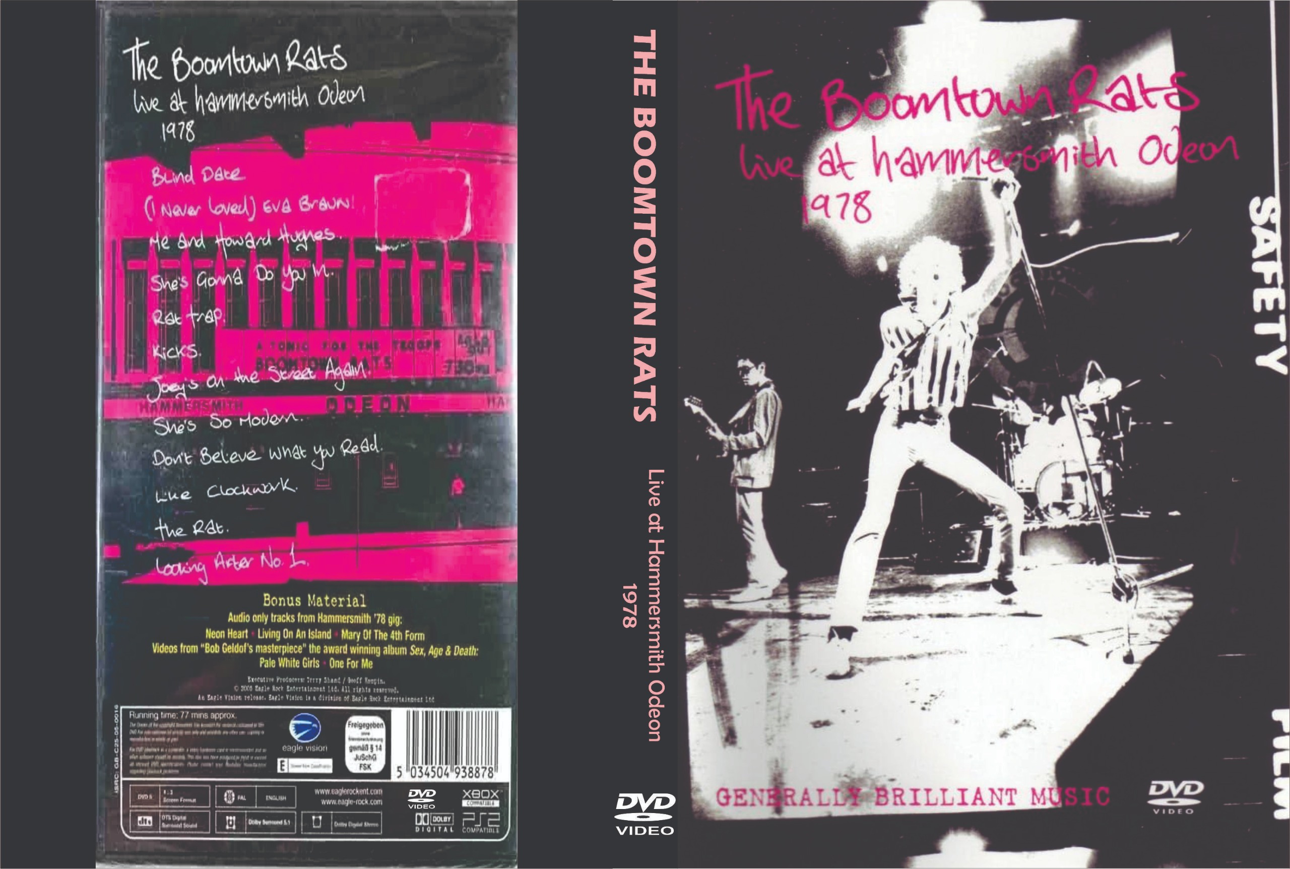 BOOMTOWN RATS Live 78