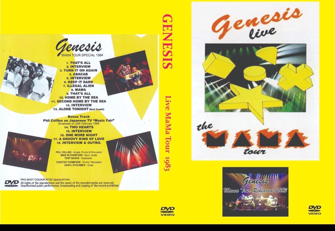 GENESIS Live MAMA 1983
