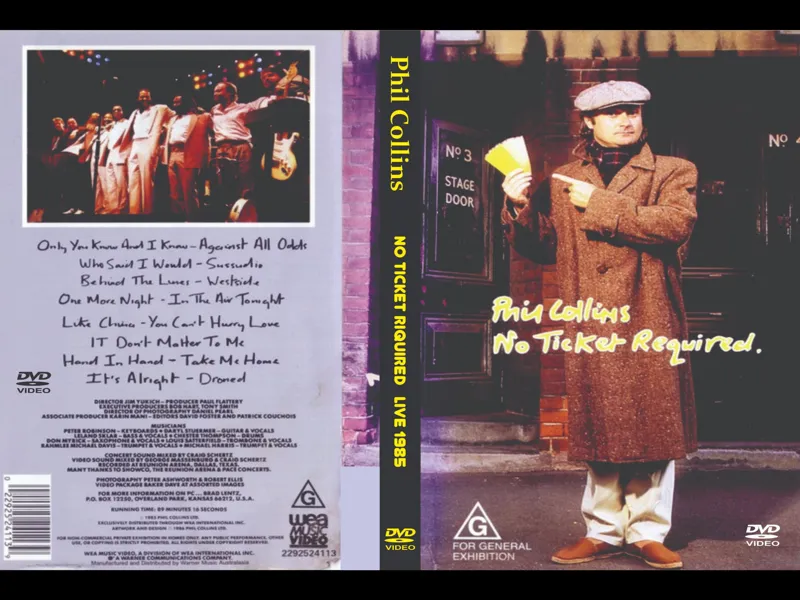 Phil Collins Live 1985