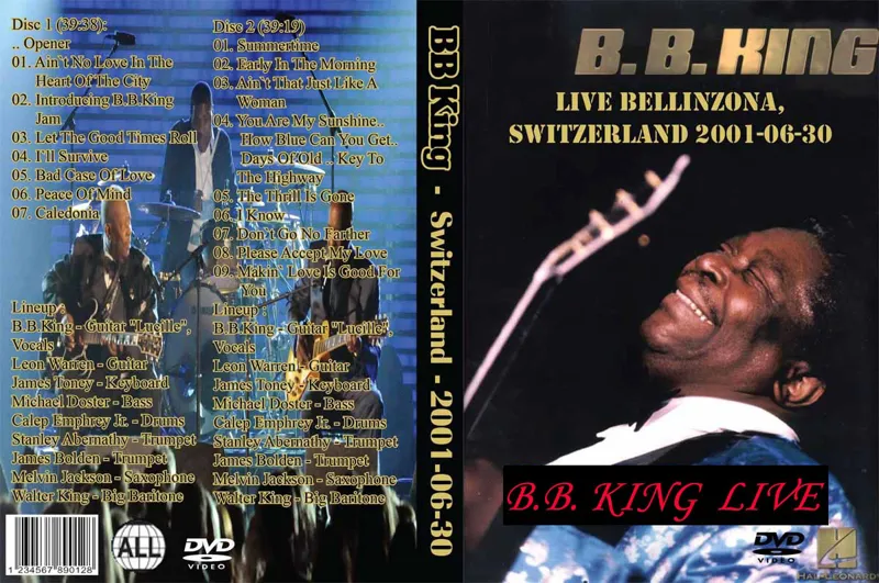 BB KING Live 2001