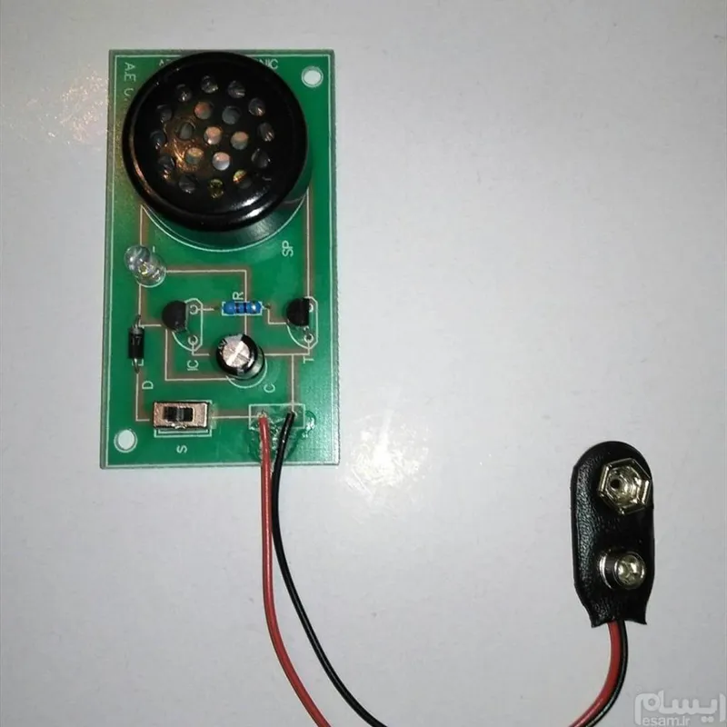 آژیر سه صدا LED هفت رنگ