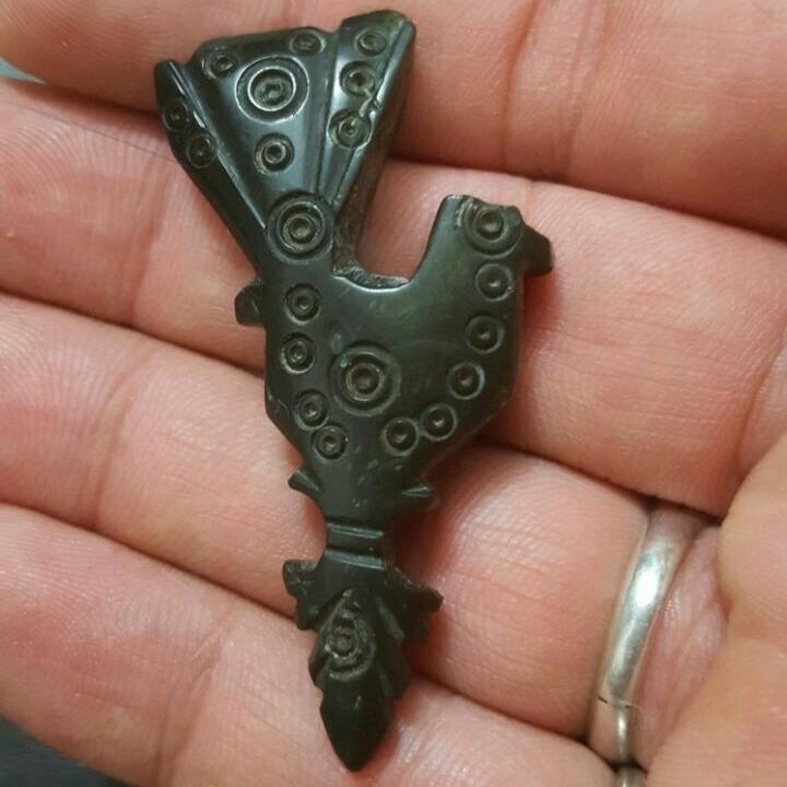 سرمه دان آنتیک یشم قدیمی