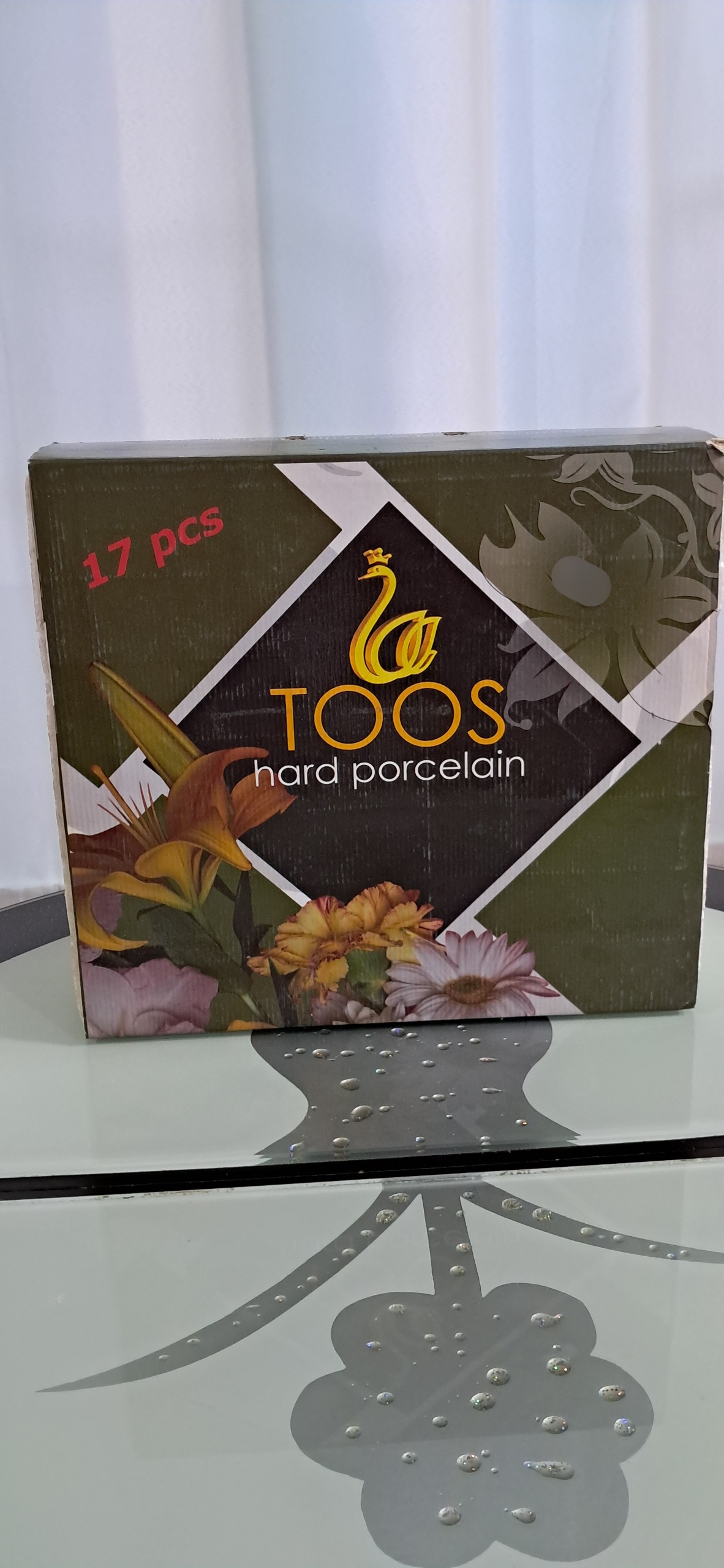 سرویس 17 پارچه عصرانه خوری توس چینی