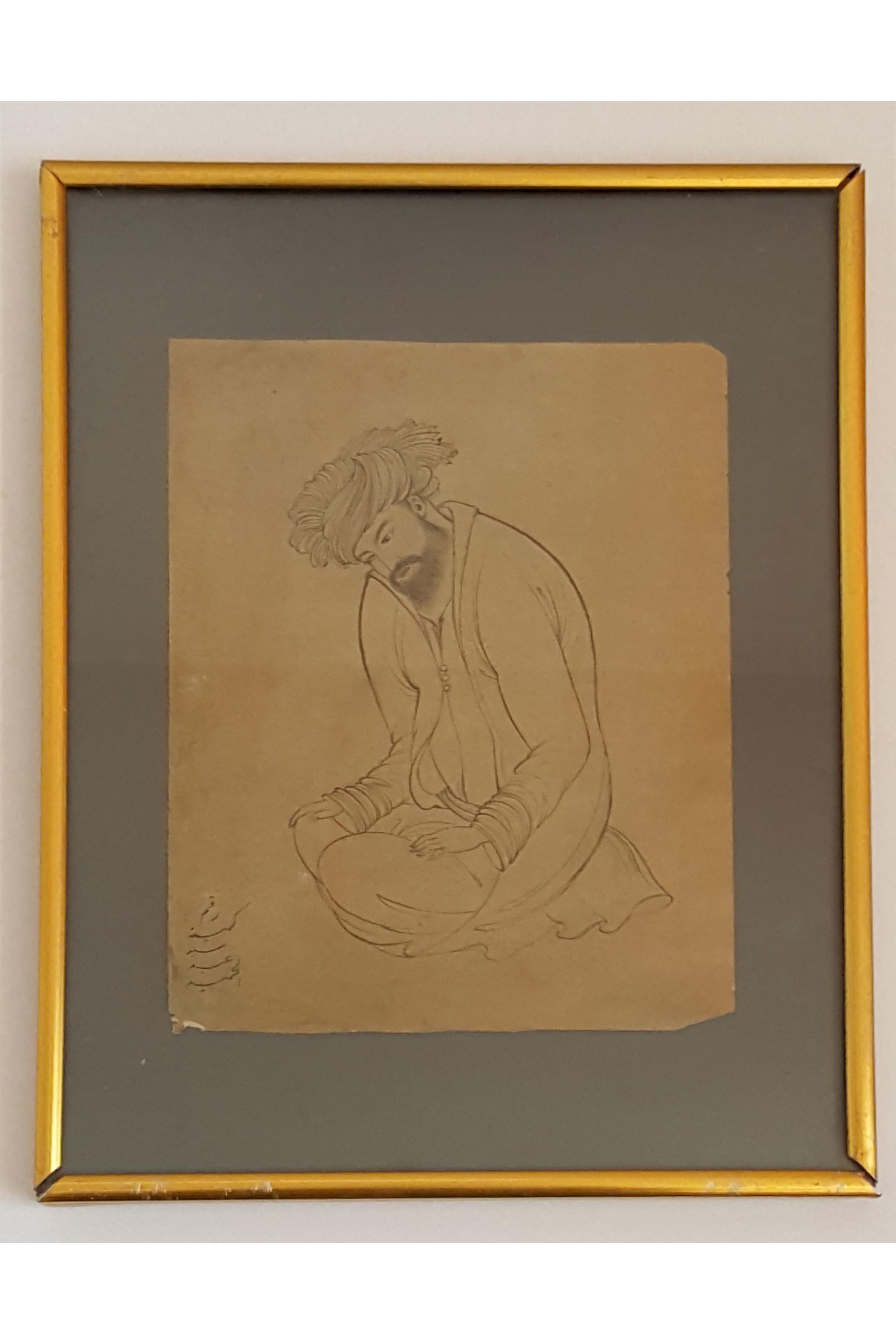 نقاشی مینیاتور اصل کلکسیونی آنتیک